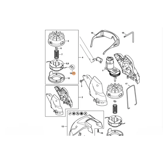 STIHL  Żyłka okrągła cicha Ø 2,0 mm x 14,0 m zielone 0000 930 2416